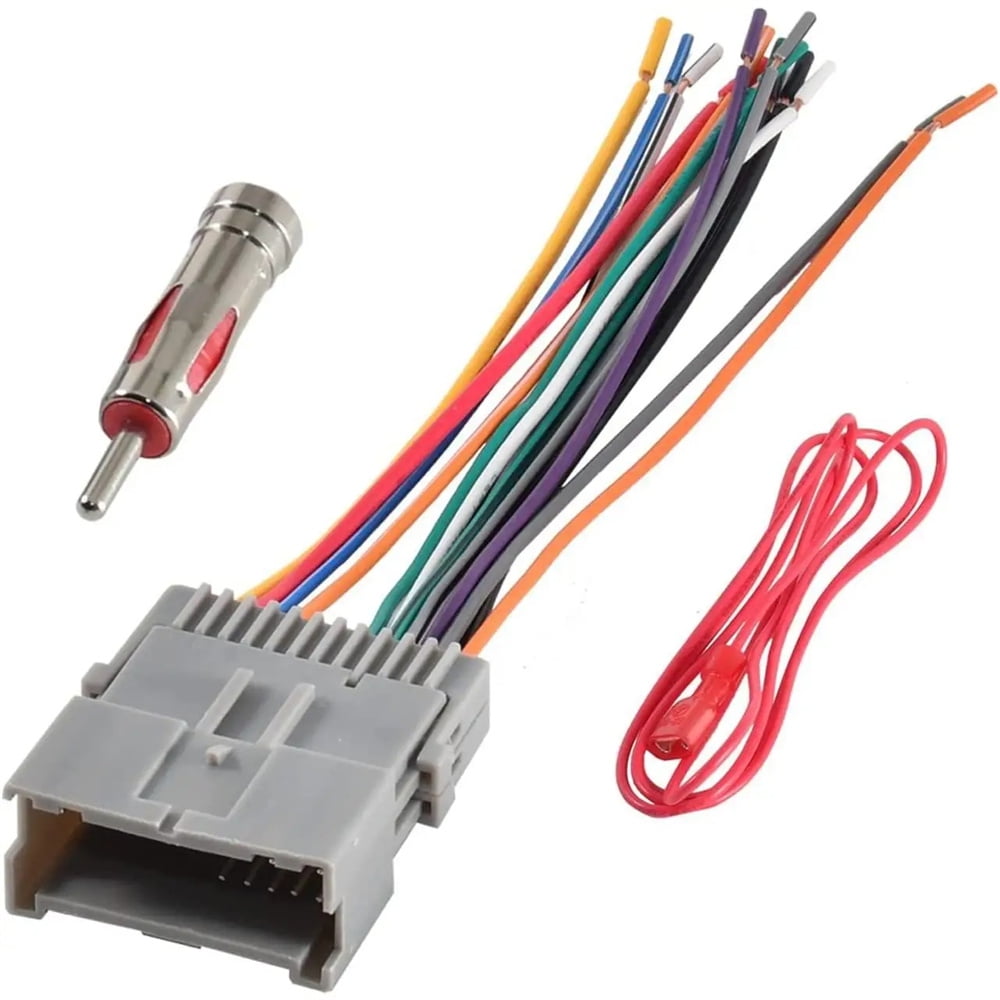 Acaige Car Stereo Radio Wiring Harness Adapter Connector For Chevy Silverado 2003-2006