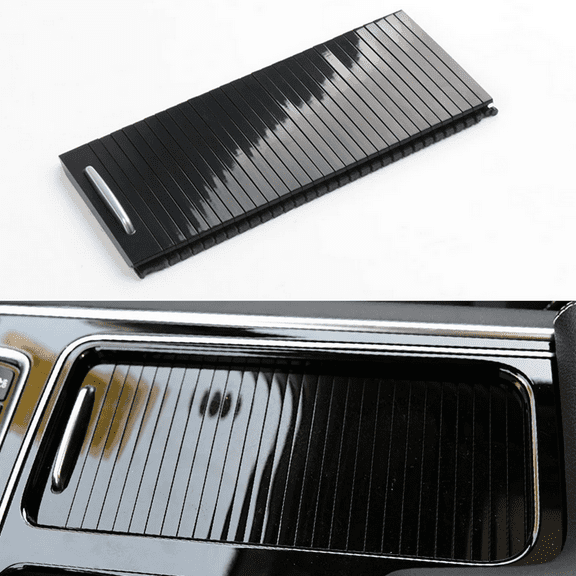 Acaige Center Console Roller Cup Holder Blind Cover For Jaguar Xf/Xfl/Xe/Xel/F-Pace
