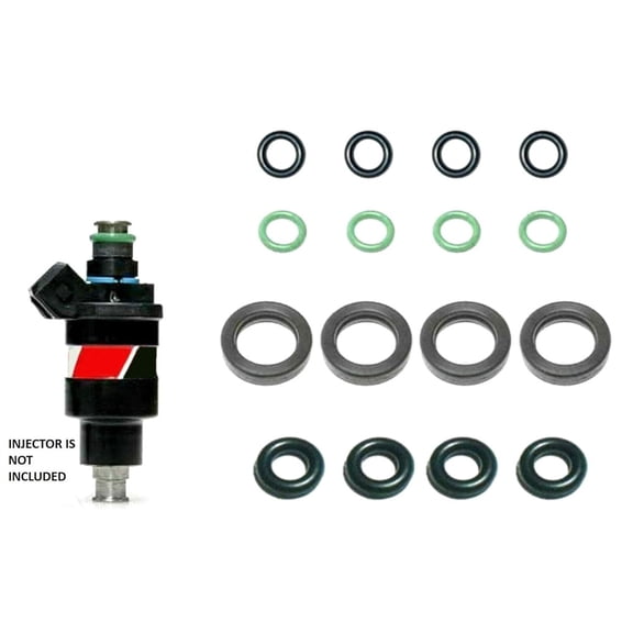 Acaige Fuel Injector Seal / O-Ring Kit For Rc Engineering Fuel Injectors For Honda