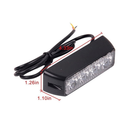 Acaige LED flashing light 4LED side light universal door light high brightness strobe light