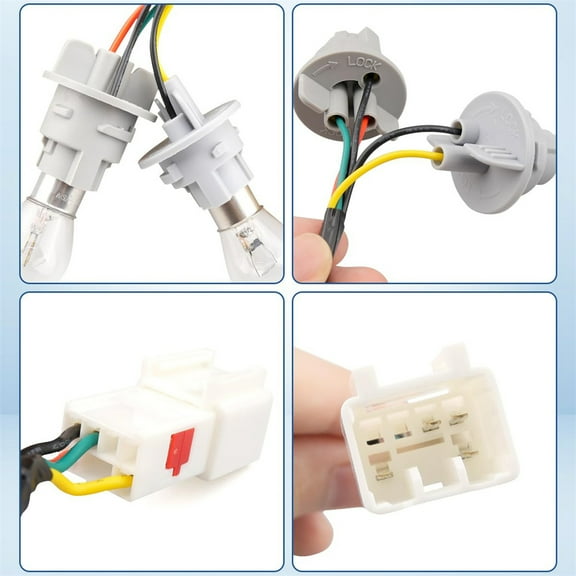 Acaige NEW Rear Tail Light Bulb Socket and Wire Harness For KIA Optima 14-15