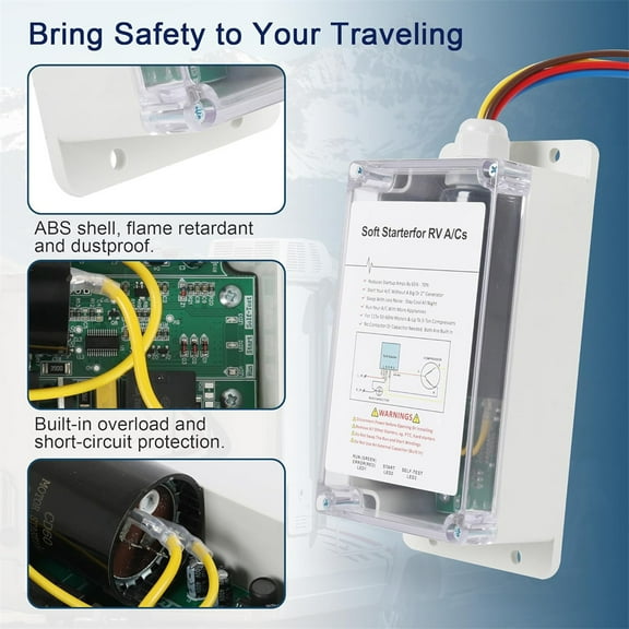 Acaige Soft Start For RV Air Conditioner Easy Start Even with Small Generator