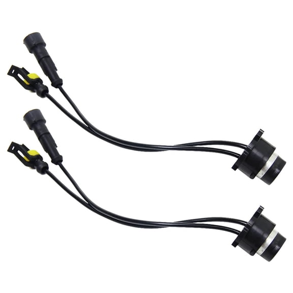 Acaigel 1 Pair D2S D4S Hid Ballast Amp Wire Harness Adapter Holder Socket Plug Hid Xenon Light Bulb Cable Connector Kit