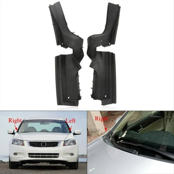 Acaigel 1 Pair Engine Bonnet Hood Hinge Cover For Honda Accord 2008-2013