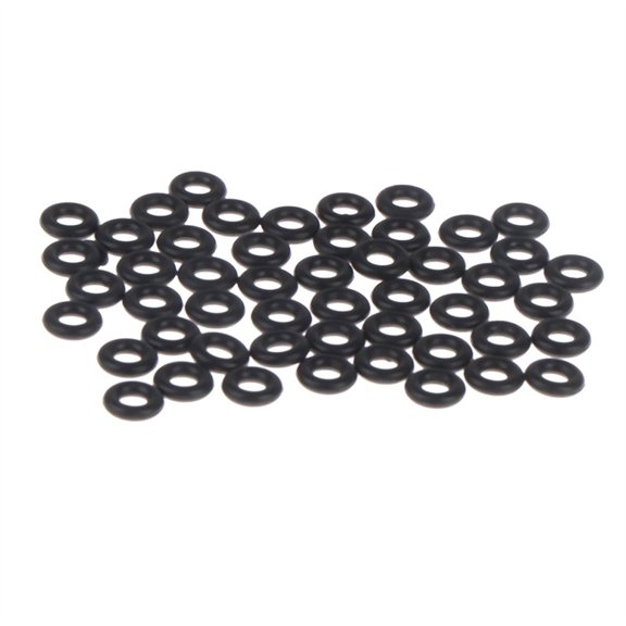 Acaigel 100pcs Seal Ring Rubber Orings 7.52*3.53*14.58mm For fuel Injector Repair Kits For BMW Ford Fuel Injector