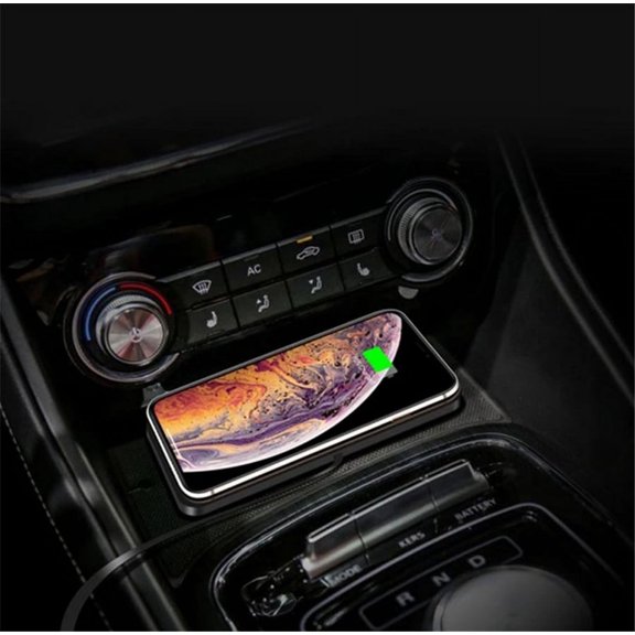 Acaigel 10W Car Fast Wireless Charger Silicone Pad Cradle Stand Dock For Samsung S20 S10 Iphone 13 12 11 Pro Xs Max Wireless Charging Stand