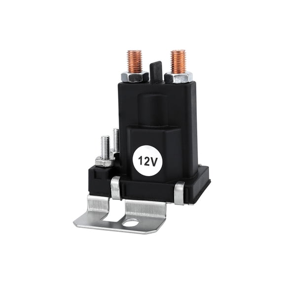 Acaigel 12V 500A Dual Battery Solenoid Relay Battery Isolator With 100A Fuse Kit For Car Rv Lawn Mowers