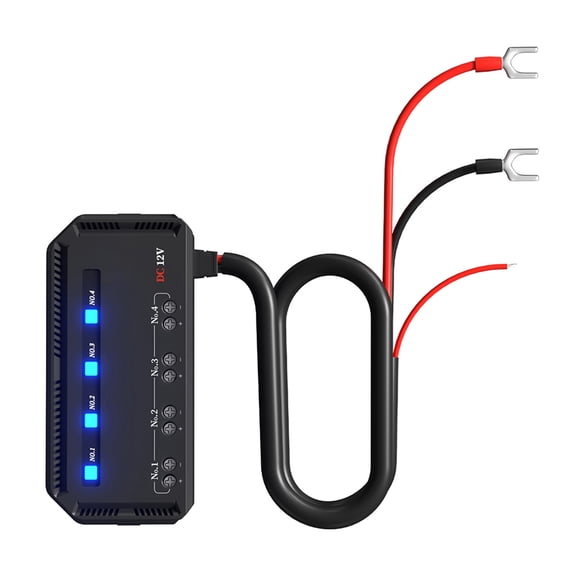 Acaigel 12V Fuse Holder Box with LED Indicator Light Electrical Insulation Battery Protection Junction Box