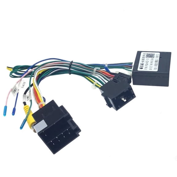 Acaigel 16 Pin Car Android Stereo Wiring Harness for Citroen C-Quatr/C-4 Low Trim Level (10~18) Low Trim with Canbus Box