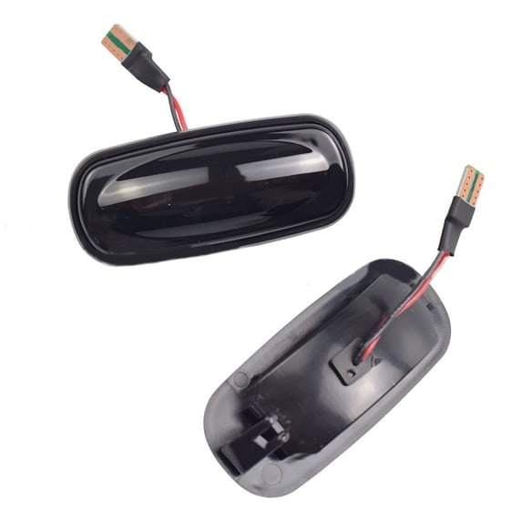 Acaigel 1Pair Smoked Dynamic Led Side Light Xgb100310 For Land Rover Discovery Defender