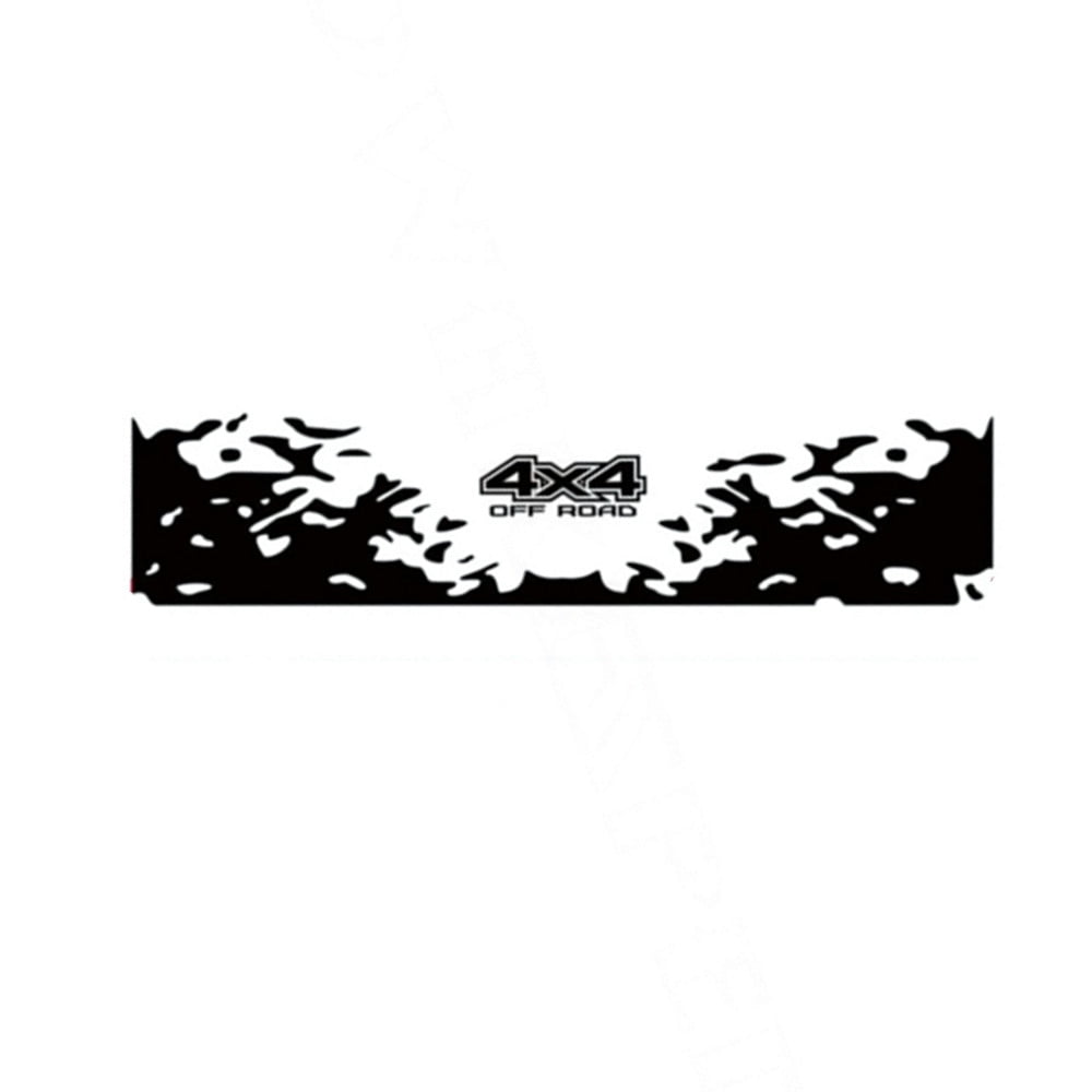 Acaigel 1Pc Car Tail Box Styling Stickers Graphics Kk Vinyl Decals For ...