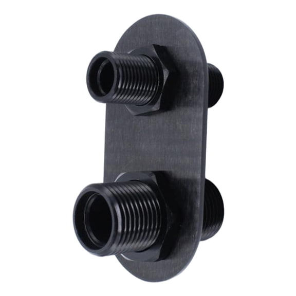 Acaigel 2-Port Billet Aluminum Firewall Heater & A/C Bulkhead Connector Hot Rod