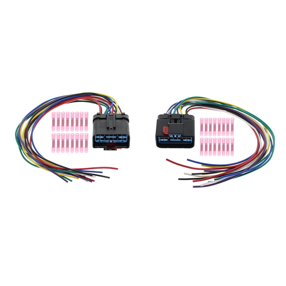 Acaigel 2PCS Door Harness Connector Wiring Pigtail Fits for Jeep Grand