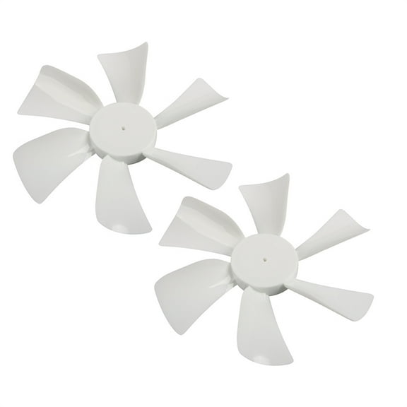 Acaigel 2Pcs 6 Inch Replacement White Vent Fan Blades For Rv Bathroom Vent Fan