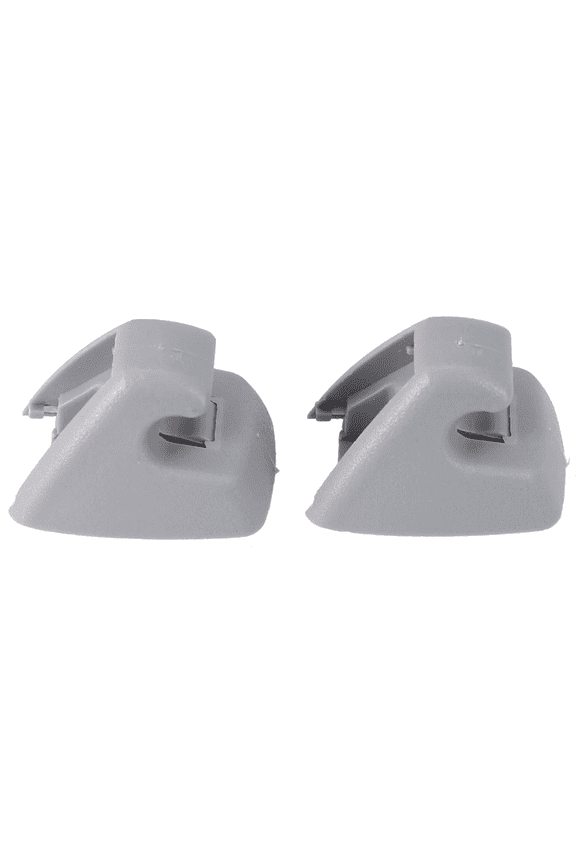 2Pcs Gray Sun Visor Hook Clip For Buick Verano Chevrolet Cruze Sonic