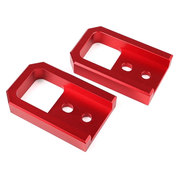 Acaigel 2Pcs Red Front Tow Trailer Hitch Tow Hook Hitch Receiver For Toyota Tacoma 2024-2025