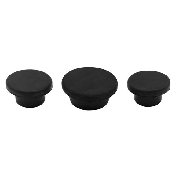 Acaigel 3Pcs Tailgate Rubber Plug Set For Jeep Wrangler JK JL 2007-2018