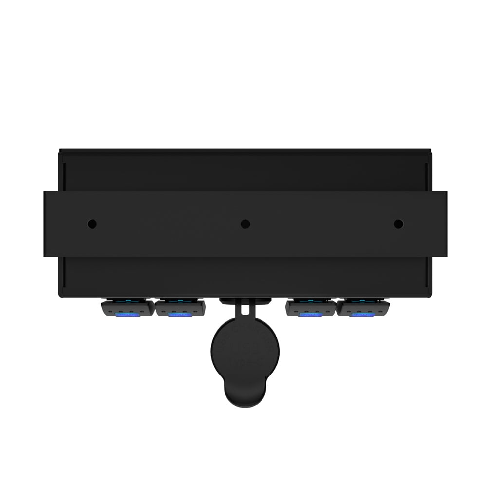 Acaigel 4 Gang Rocker Switch Box 12v/24v on off Switch Qc3.0+pd 18w USB ...