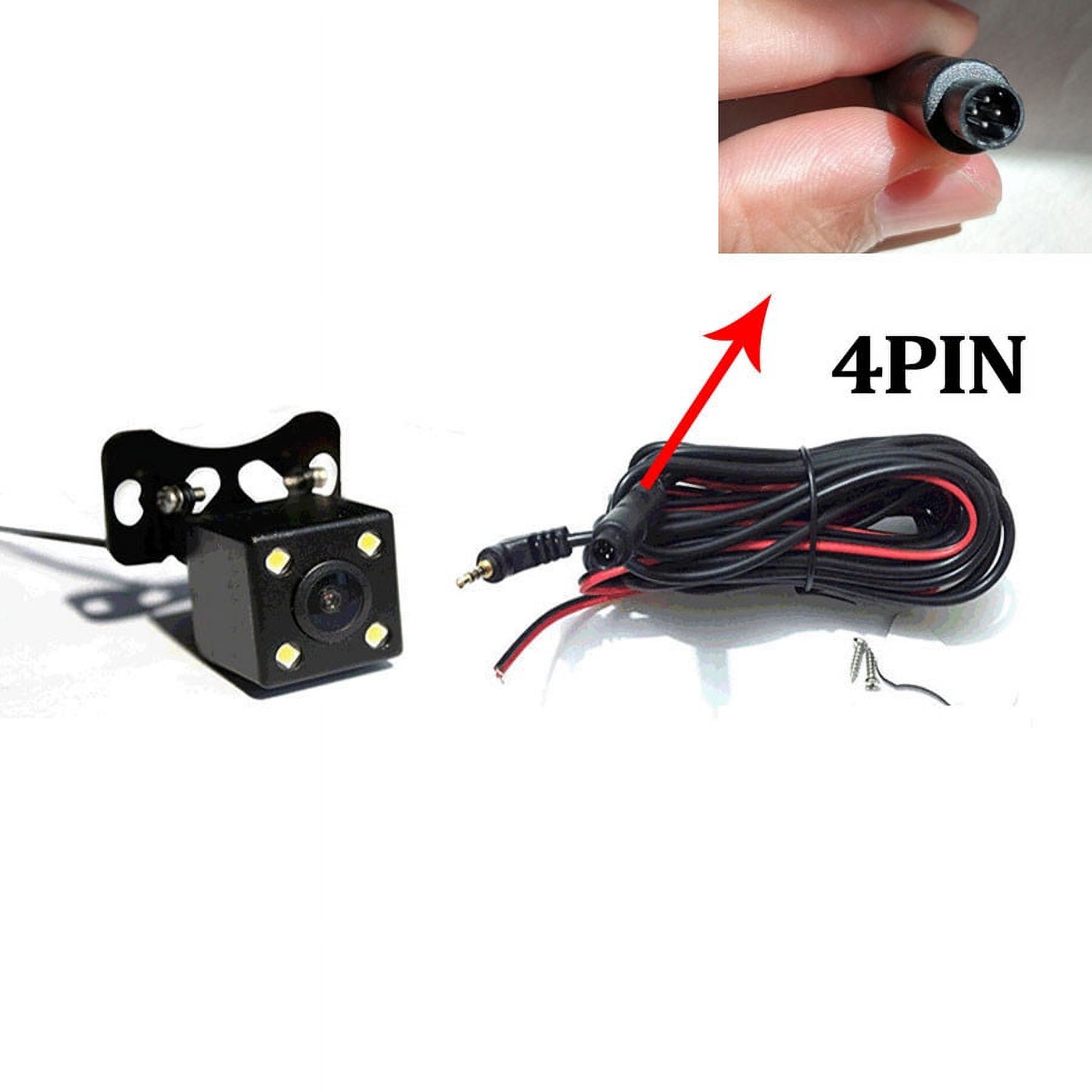 4pin Rear Camera Acaigel 720P 2.5Mm Jack Port 4 Pin Car Rear View Camera Parking Camera ...