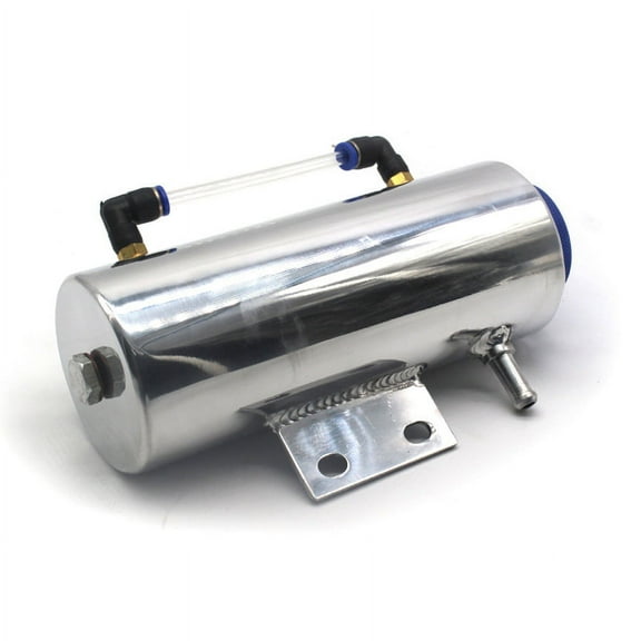 Acaigel Aluminum Overflow Coolant Tank Reservoir Cooling Radiator Water 500ML Catch