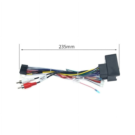 Acaigel Car Stereo Audio 16Pin Android Power Cable Adapter With Canbus Box For Bmw X1 E90 Power Cable Wiring Harness