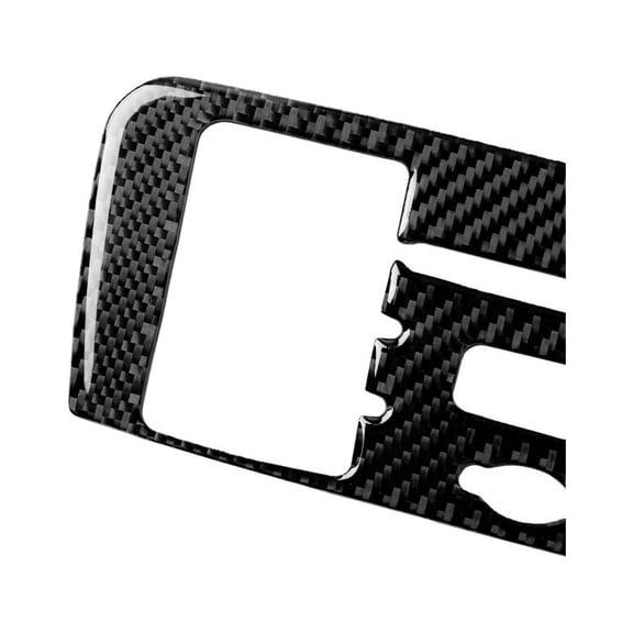 Acaigel Carbon Fiber Center Control Cd Panel Decor Cover Trim For Mercedes Benz Gla Cla