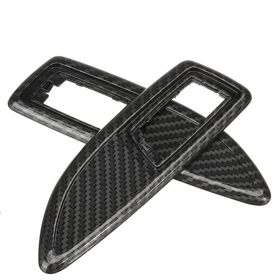 Acaigel Carbon Fibre Effect Side Repeater Indicator Surrounds For Vauxhall Corsa Vxr D