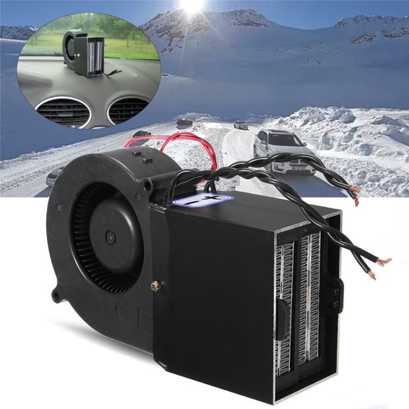 Acaigel Electric 300/500W Car Heater Portable Cigarette Lighter 12V Vehicle Warmer Fan