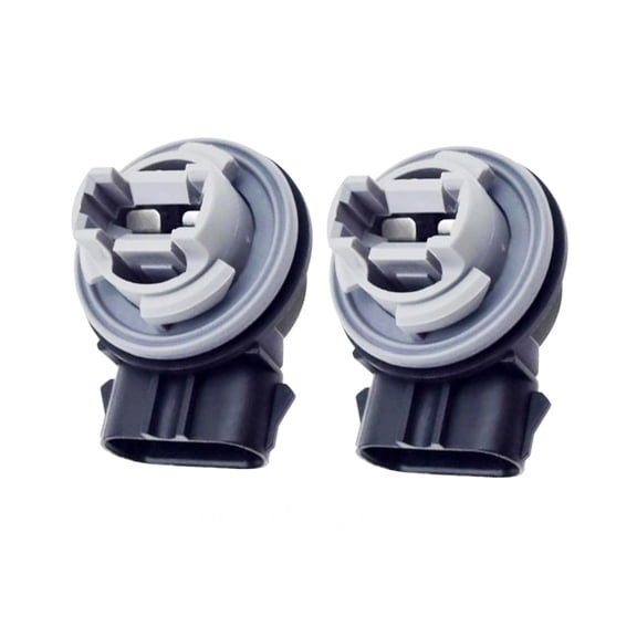 Acaigel Front Headlight Parking Turn Signal Bulb Plug Sockets 3157 For Ford