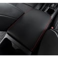 thumbnail image 2 of Real Leather Center Console Lid Cover For 2009-2014 Nissan Maxima – Black, KAR DESIGNERS 2 of 5