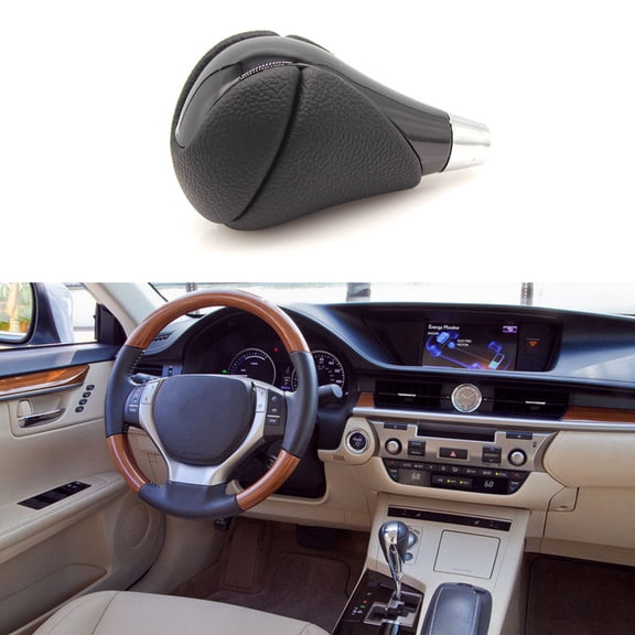 Acaigel Microfiber Leather Car Gear Shift Knob Shifter For Toyota Lexus