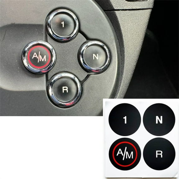 Acaigel Peeling Button Repair Decals Stickers For Fiat 500 Mta Gearbox Worn