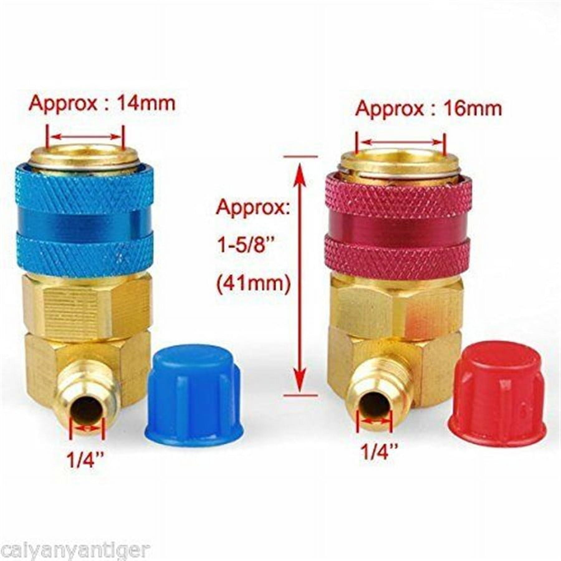 2 To 4 RCA 2-Pack RCA Female To Female Coupler - Gold Plated Metal Body Connector (GC-204G-2) Rca Splitter - Foto 6