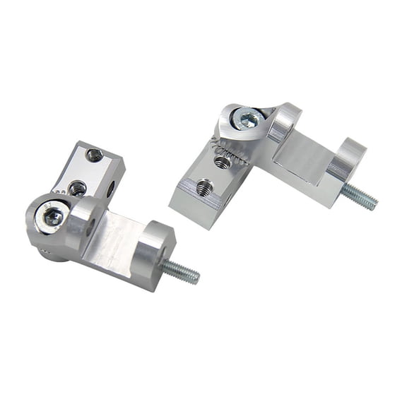 Acaigel Universal Adjustable Aluminum Motorcycle Foot Peg Passenger Footpeg Lowering Kit