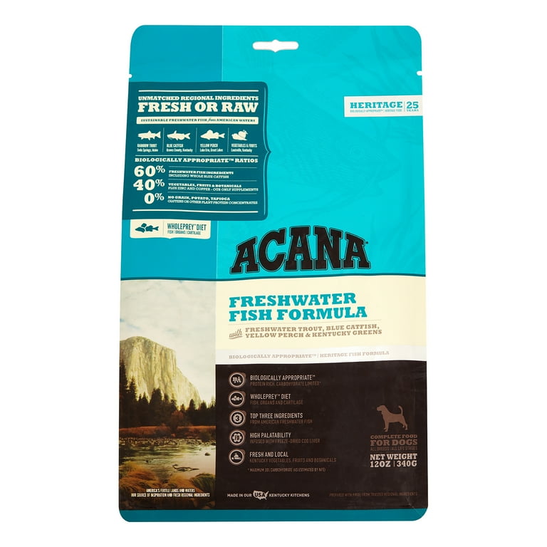 Acana freshwater deals fish reviews