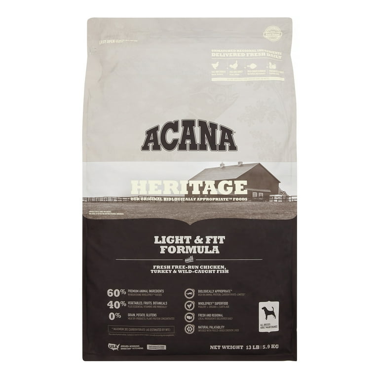 Acana heritage feast formula dry dog food top