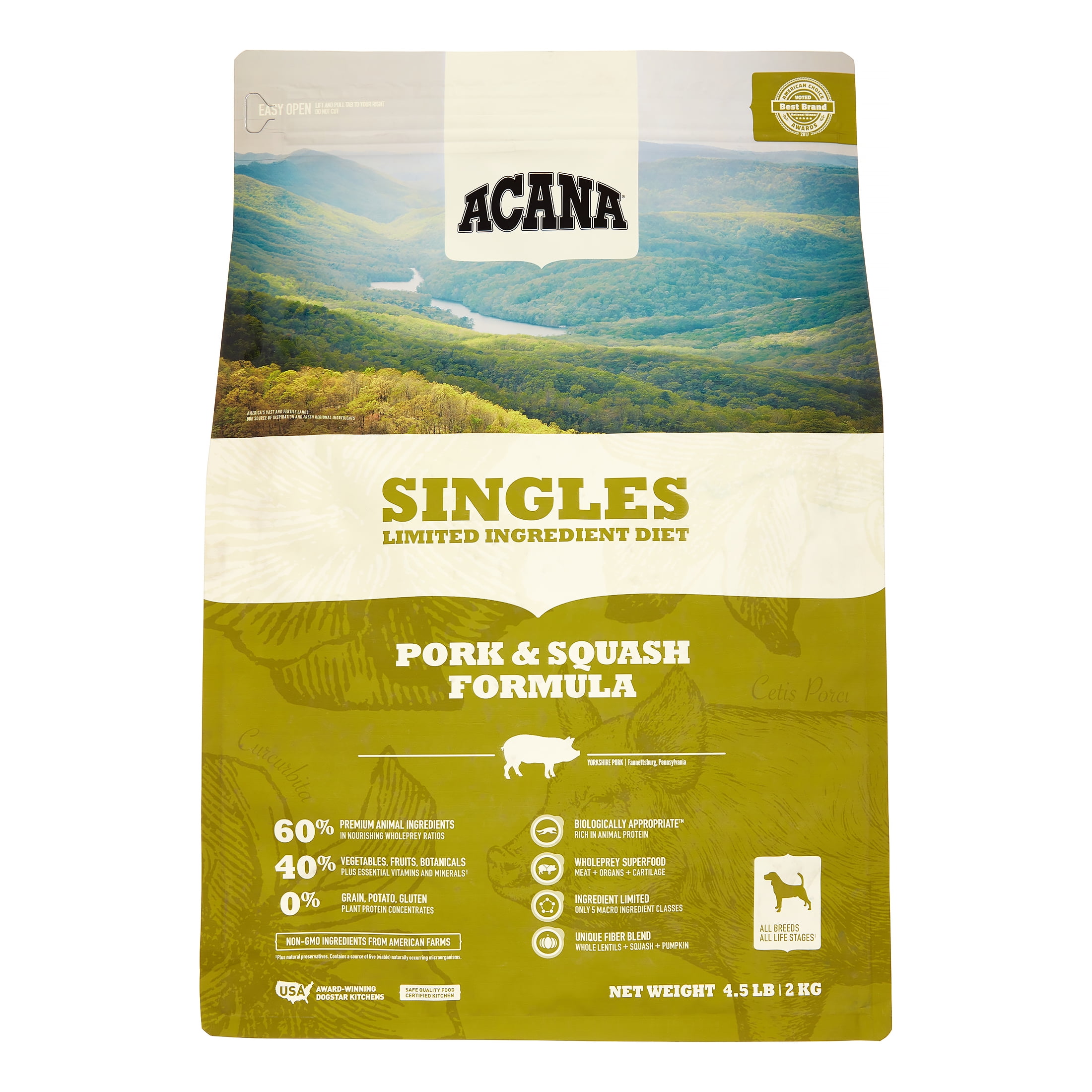 Clearance acana singles pork