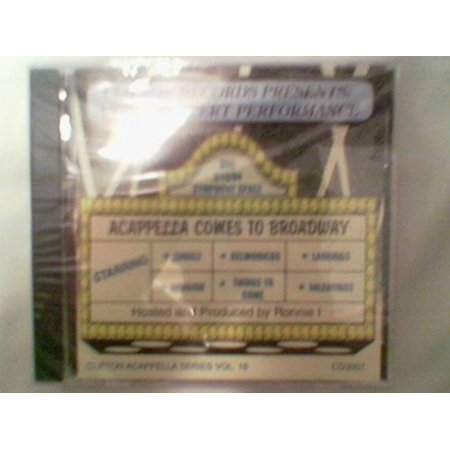 Acapella Comes to Broadway (CD)