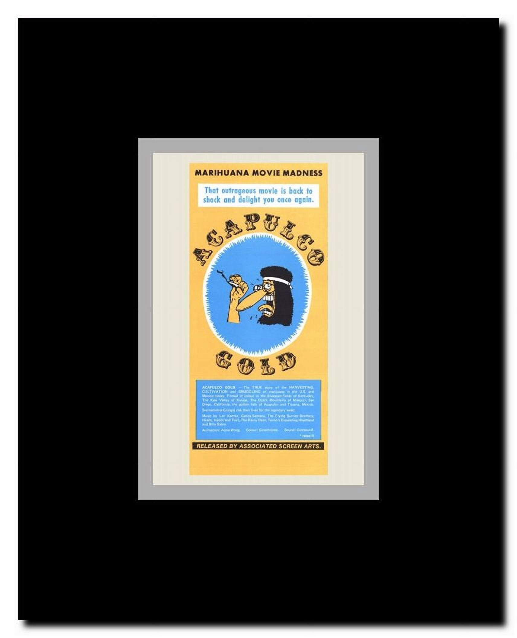 Acapulco Gold Framed Movie Poster