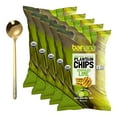Acapulco Lime Plantain Chips, HHA1 5 Oz, Bundled With Golden Ss Spoon Crispy & Zesty Gluten