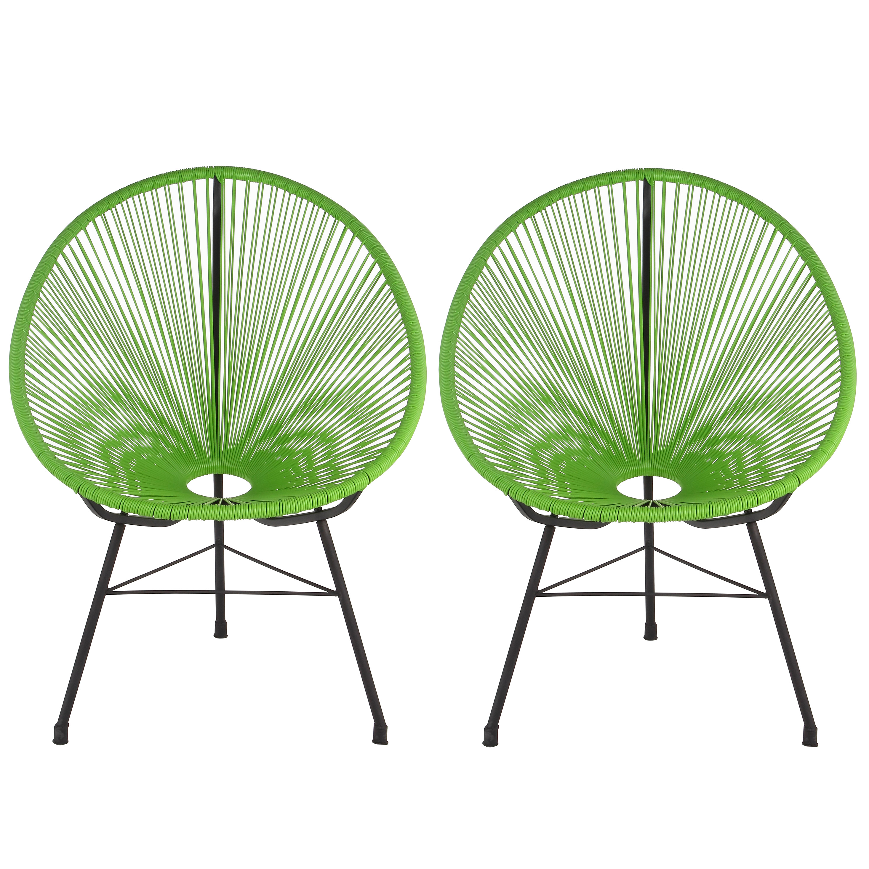 Acapulco Lounge Chair, Green, Set of 2 - image 1 of 3