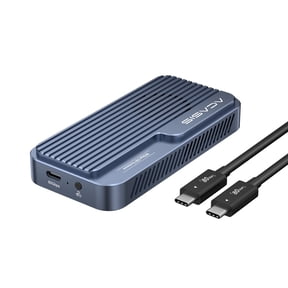 ACASIS 80Gbps M.2 NVMe SSD Enclosure Compatible with USB4 , USB4, USB3.2/3.1/3.0 SSD Case, with Firmware 62.62 & Cooling Fan (TB501 Pro) (Phantom Gray)