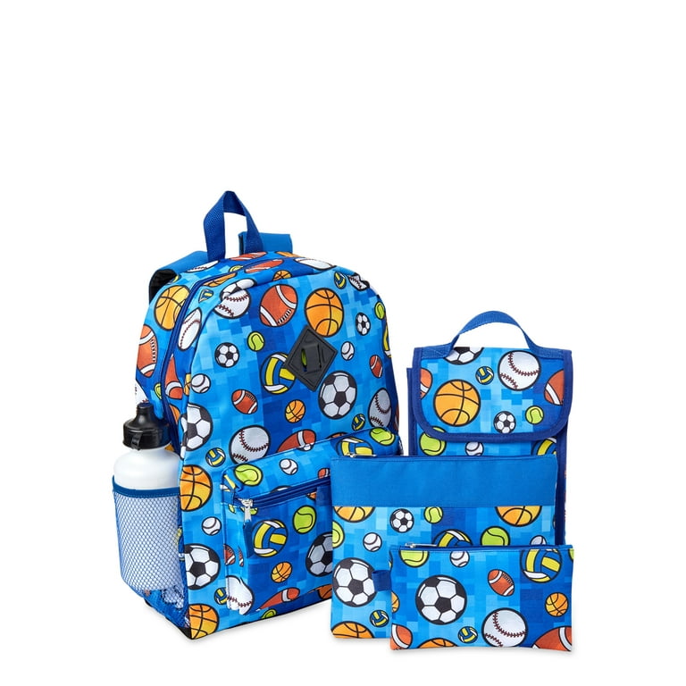 6 piece backpack clearance set
