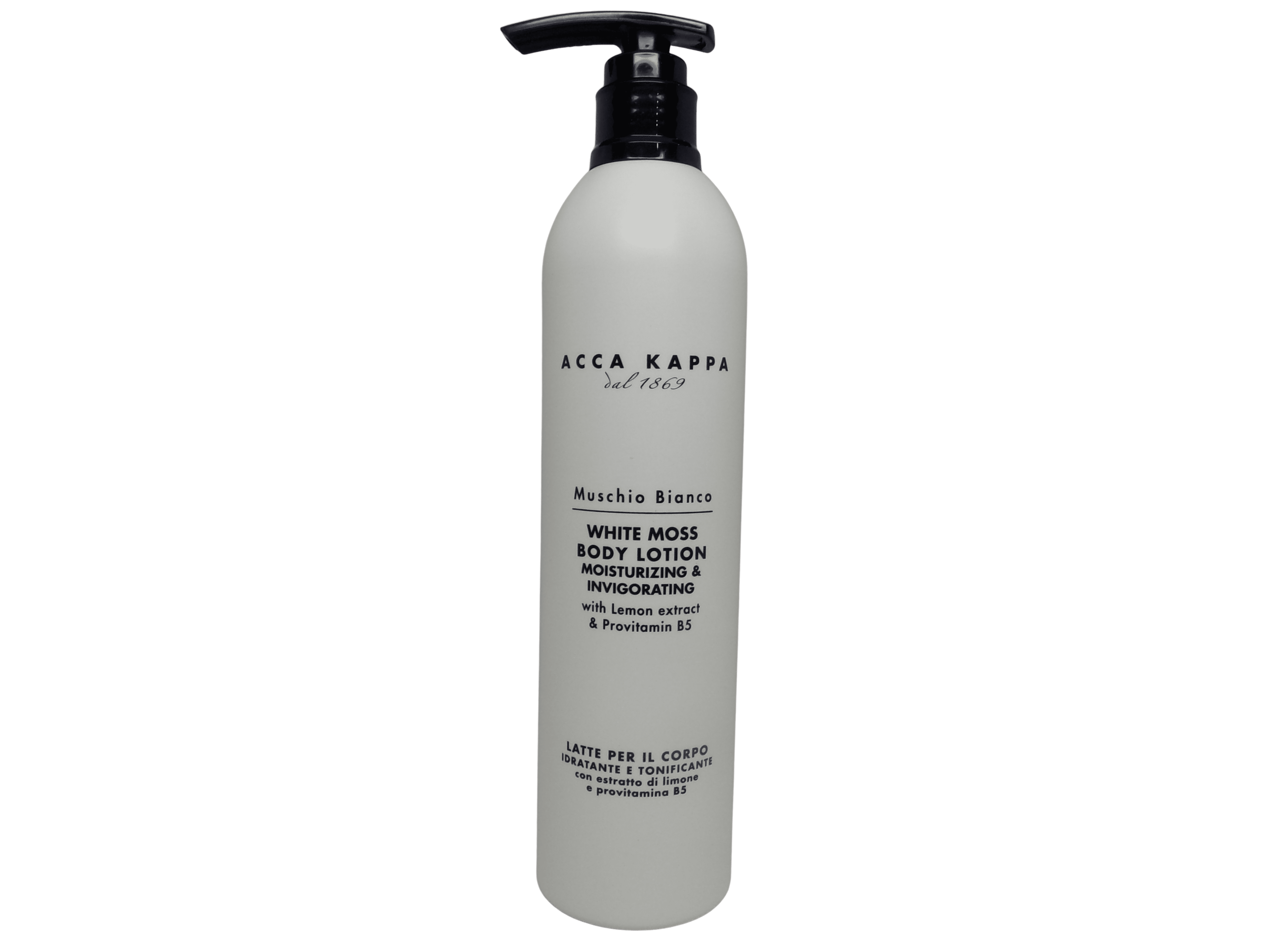 Acca Kappa White Moss Body Lotion 2 Pack (10oz Each, Total 20oz)