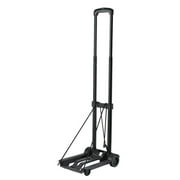 Accaprate Folding Hand Truck Heavy Duty 4 Wheel Solid Construction Utility Cart For Luggage Lightweight Compact Portable Fold Up For Luggage