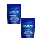 Accaprate Pet Safe Ice Melt for Snow & Ice, Rock Salt for Driveway & Sidewalk, Calcium Chloride Ice Melt, Snow Salt Safe for Concrete & Pets, Ice Melt Salt for Snow Removal 3.53oz/2PCS Hot Sales!