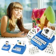 Accaprate Reading Educational And 2 In 1 Spelling Learning Toys Flash Cards Preschool Fun Toys For Kids Ages 38