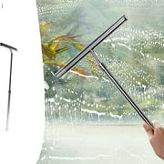 Accaprate Stainless Steel Telescopic Glass Wiper Bathroom Bathroom Extended Wiper