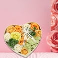 Accaprate Valentine's Day Gift Soap Flower Heart Shaped Gift Box