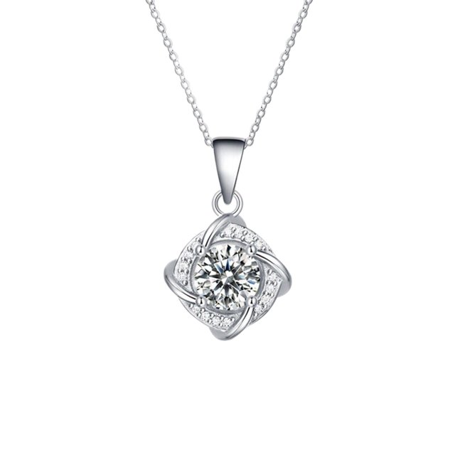 Accaprate Zircon Necklaces For Women Dainty Diamond Pendant Fashion